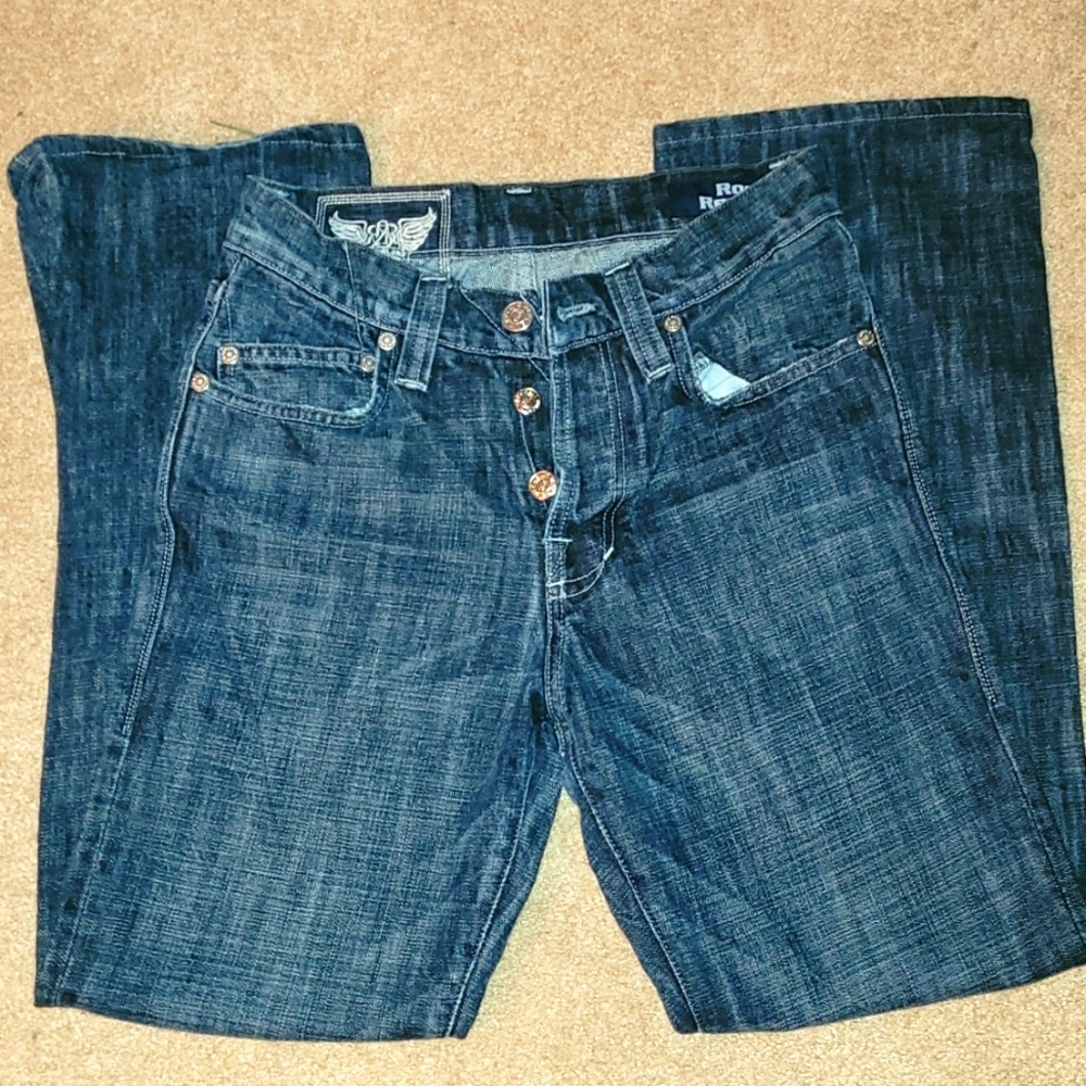 💙Rock & Republic button fly jeans
